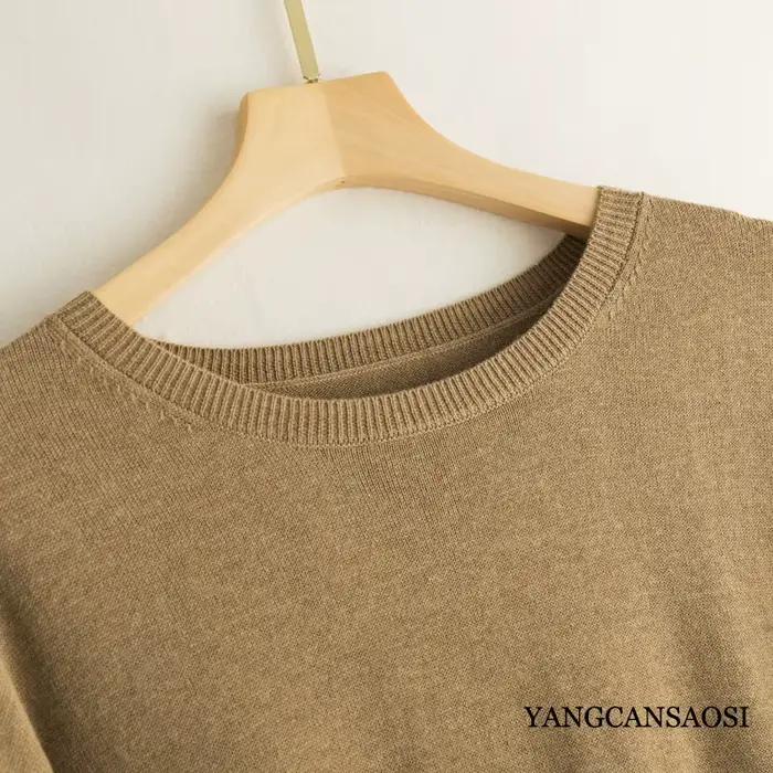 Pull en cachemire de soie pour femmes