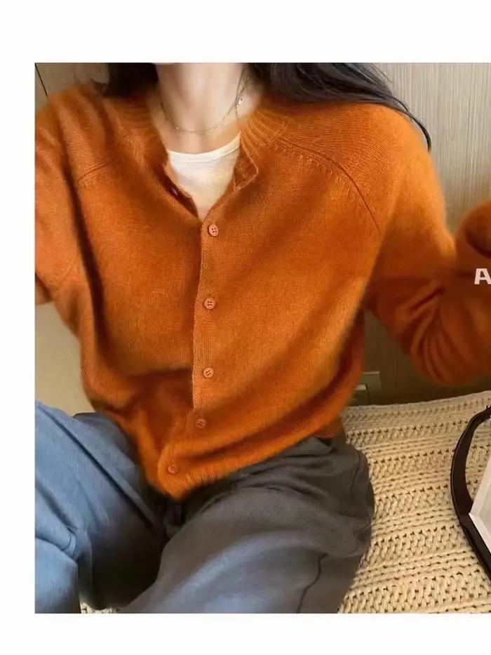 Cardigan court en cachemire pour femmes