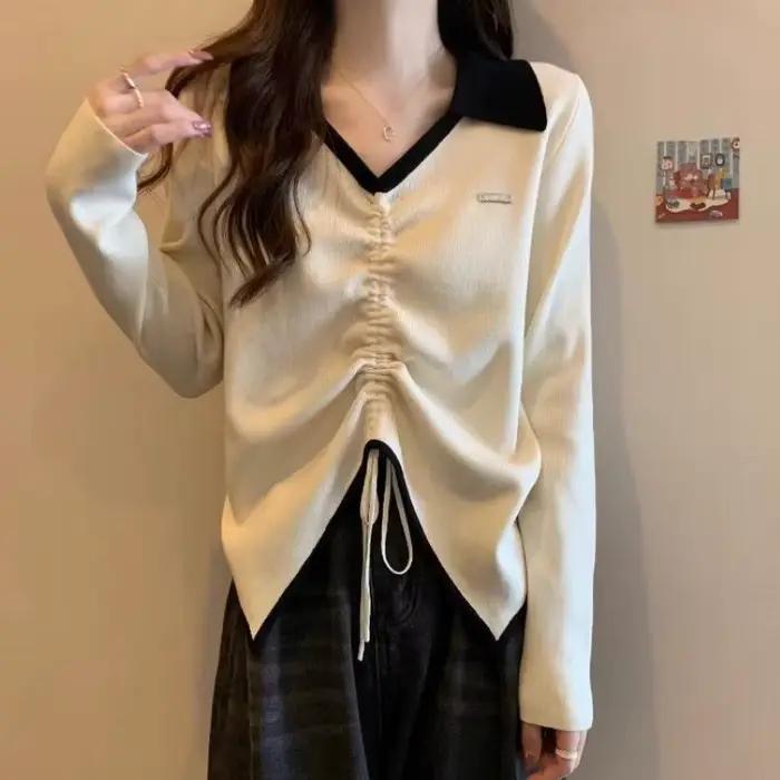 Pull en tricot pour femmes