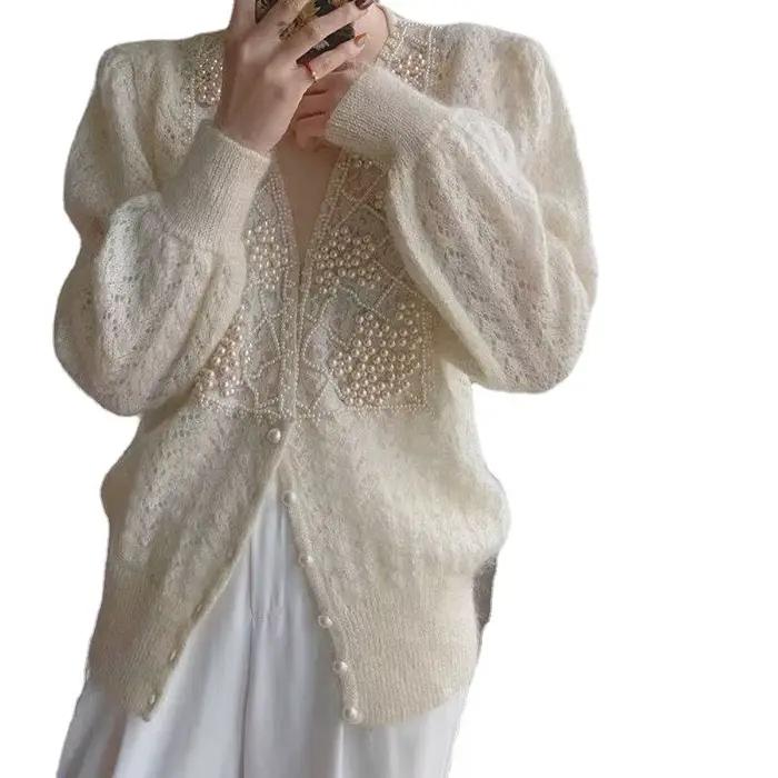 Cardigan en dentelle pour femmes