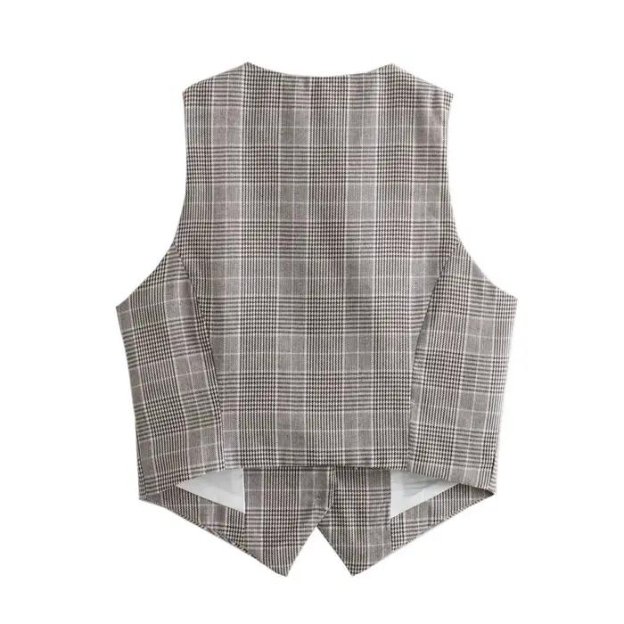 Inzatrafs-Blazers vintage pour femmes
