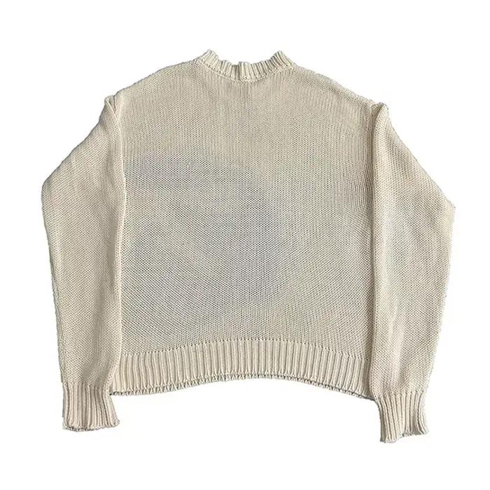 Pull femme Aphex Twin Knit Y2k automne