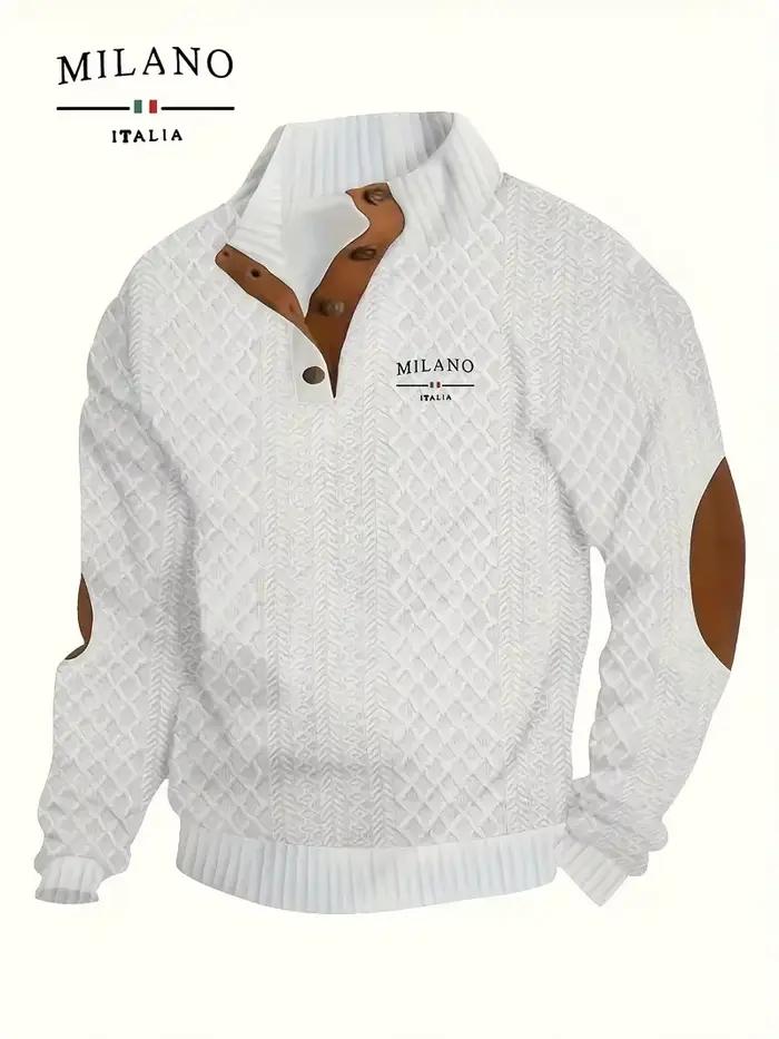 Le nouveau sweat à capuche à col montant tendance 2025 est à la mode et populaire