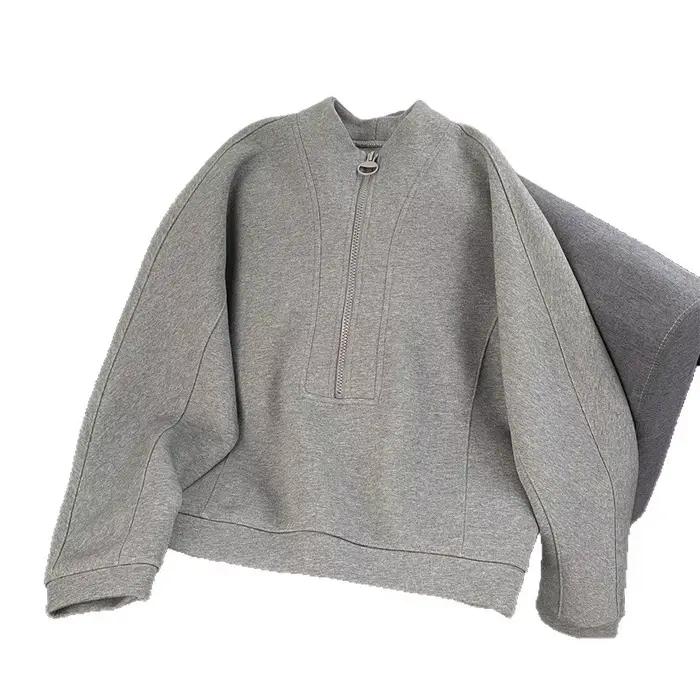 Sweat-shirt à col montant pour hommes