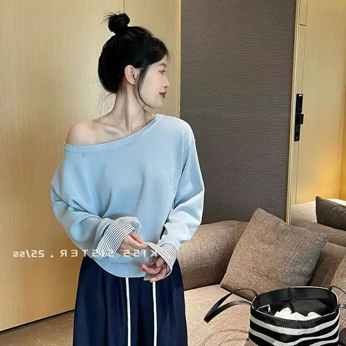Faux pull deux pièces pour femmes
