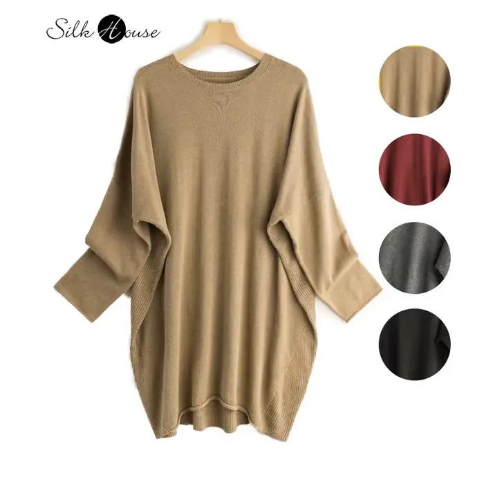 Pull en cachemire de soie pour femmes