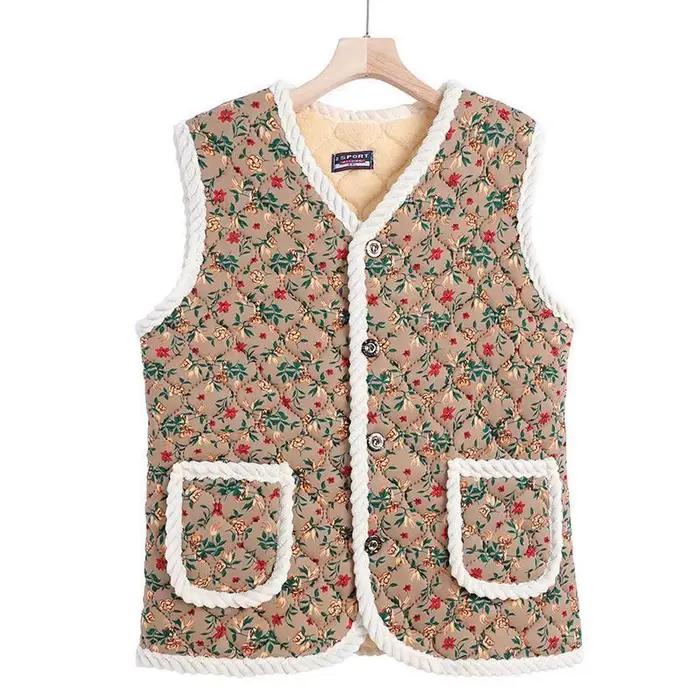 Veste polaire épaisse pour femme