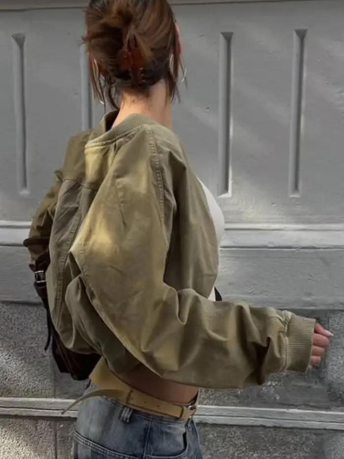 Veste bomber chic pour femme
