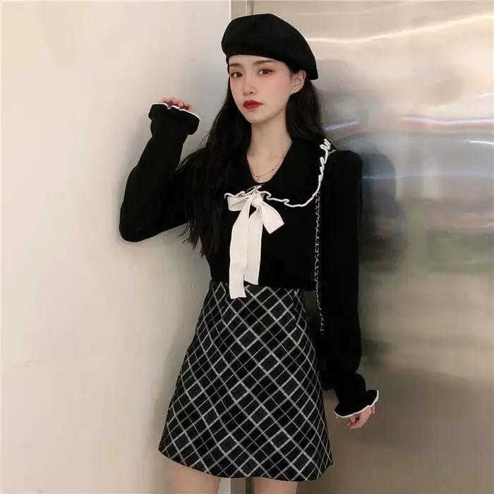 Pull à col de poupée pour femmes