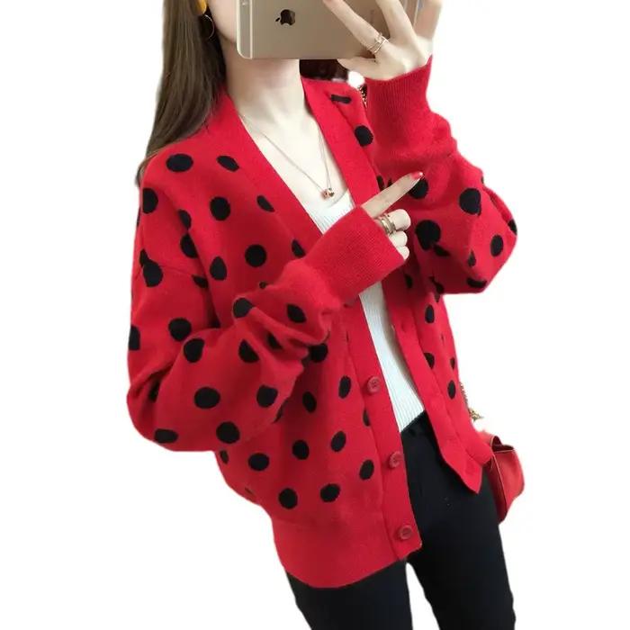 Cardigan tricoté pour femme