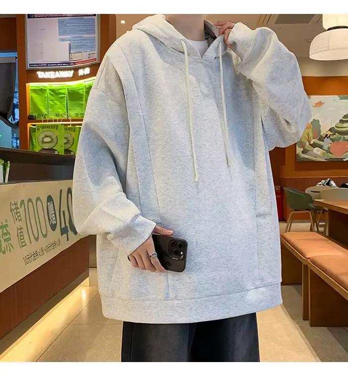 Sweat à capuche à manches longues pour hommes