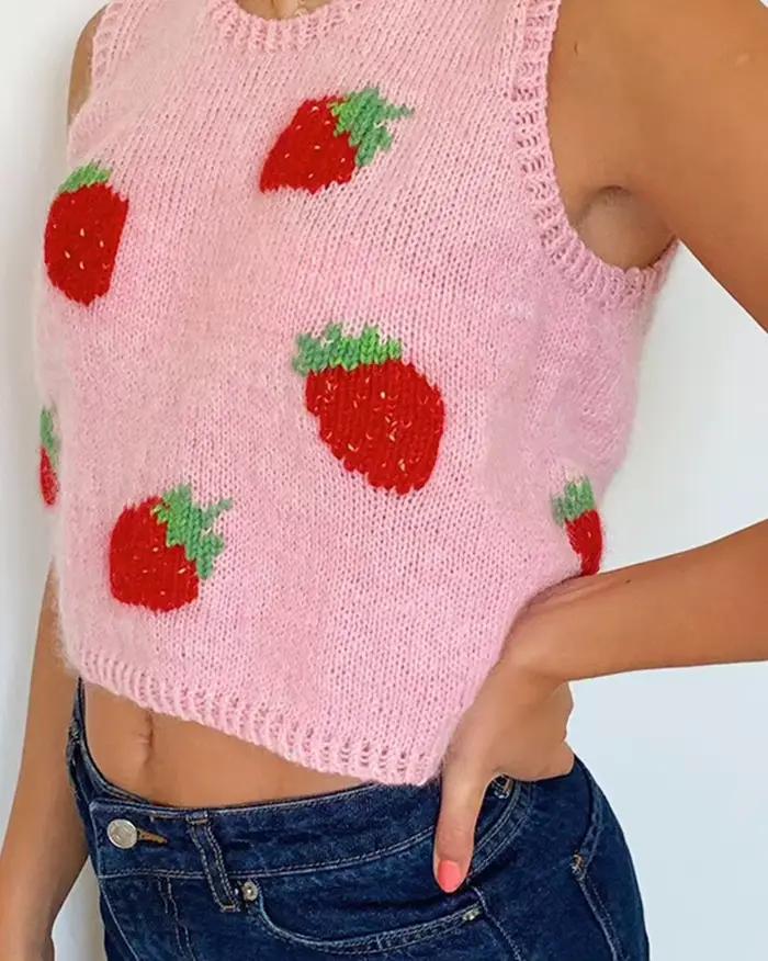 Pull en fibre douce avec glaçure pour femme