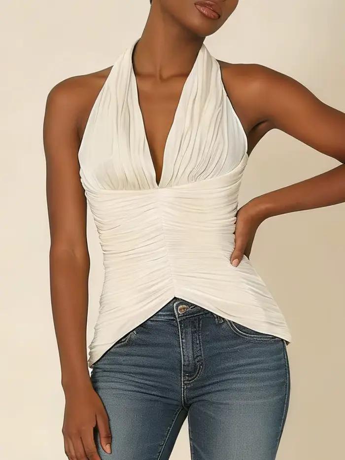 VGH Gilet court amincissant sexy pour femmes