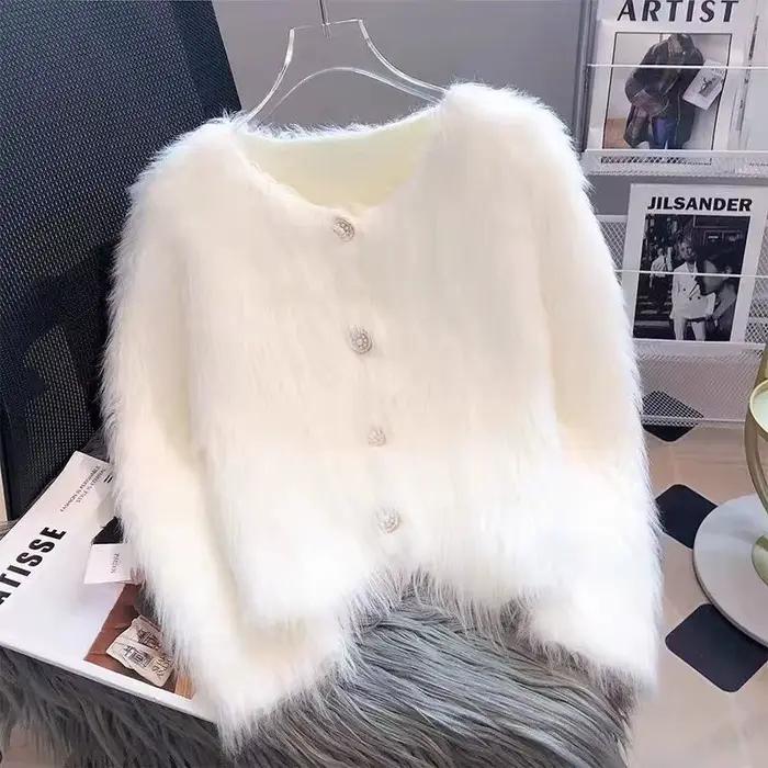 Espèrement-Cardigan à col en V pour femme