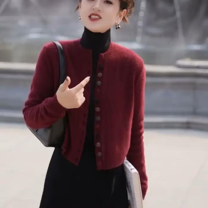 Cardigan fin pour femmes