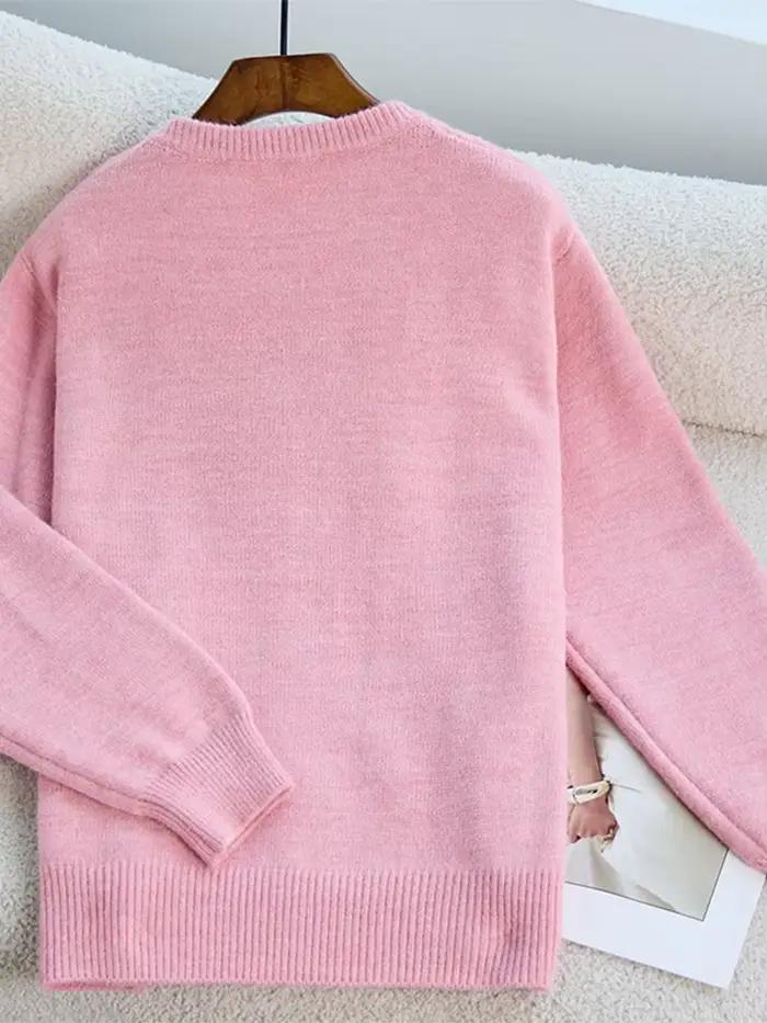 Chandails tricotés à nœud pour femmes