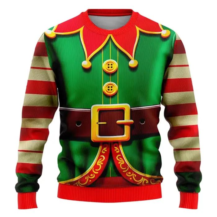 Pull de noël moche à la mode