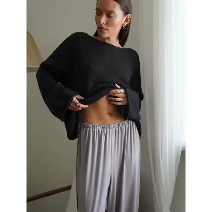 Pull ajouré pour femmes