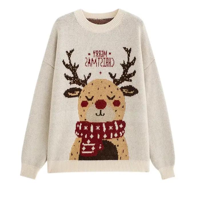 Pull de dessin animé pour femmes