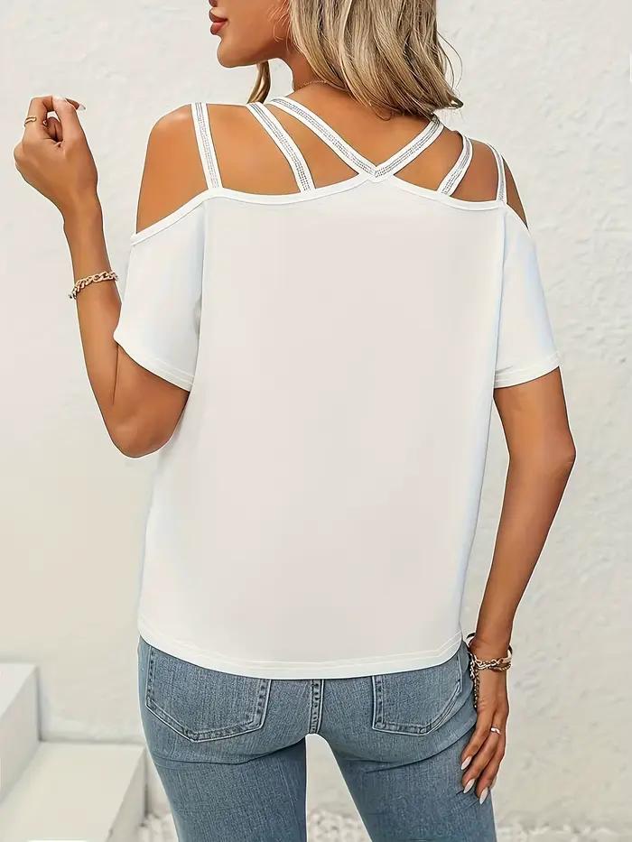 Gilet tissé surdimensionné blanc pour femme