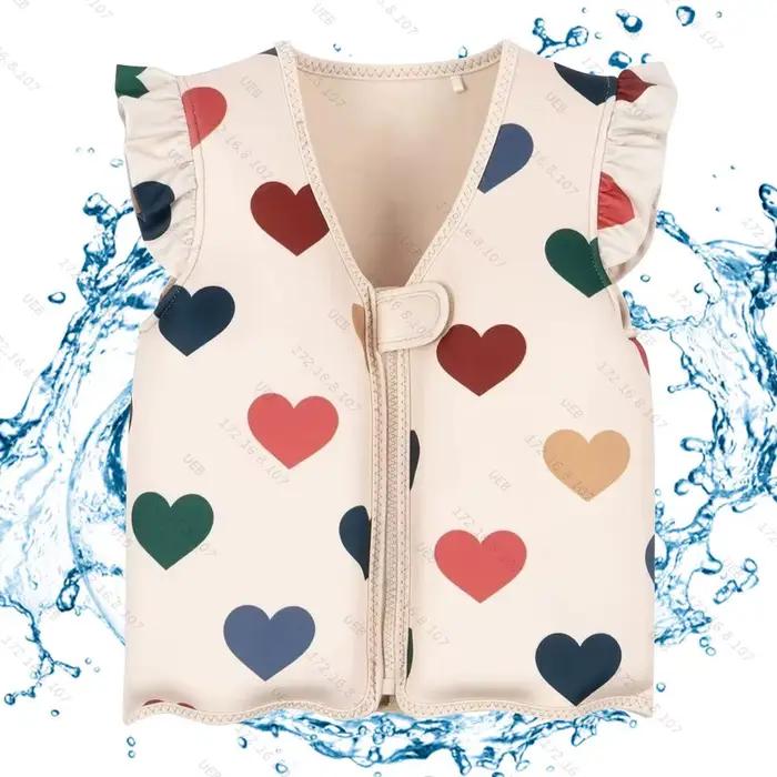 Gilet de natation pour enfants, gilet d'entraînement de natation, mignon, aide à la natation, vêtements de flottabilité, flotteurs de dessin animé, maillot de bain de flottabilité pour garçons et fill