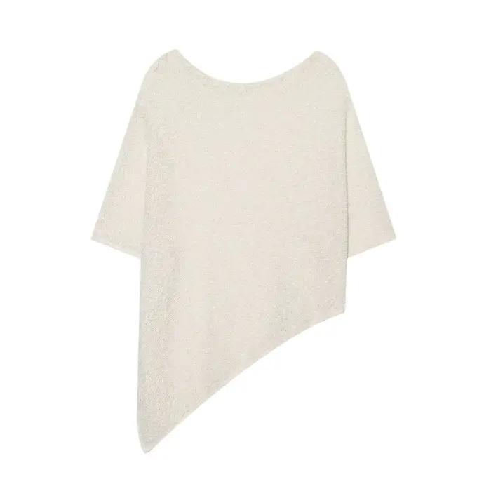 Pull en tricot ample de style français