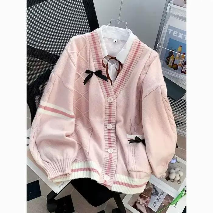 Gilet en tricot ample pour femme