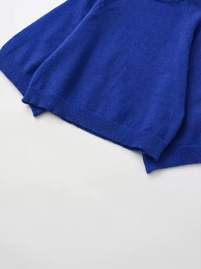 NLZGMSJ – pull tricoté décontracté pour femme