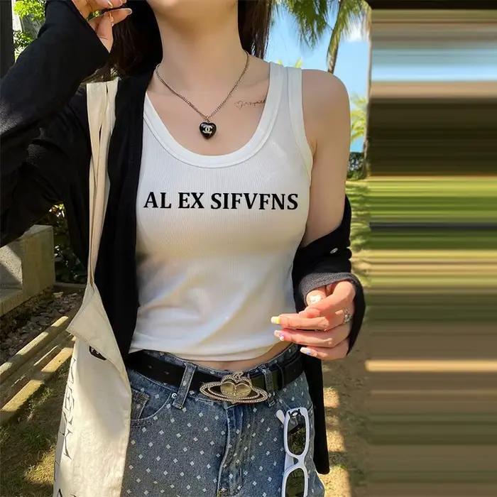 Gilet avec lettres pour femmes