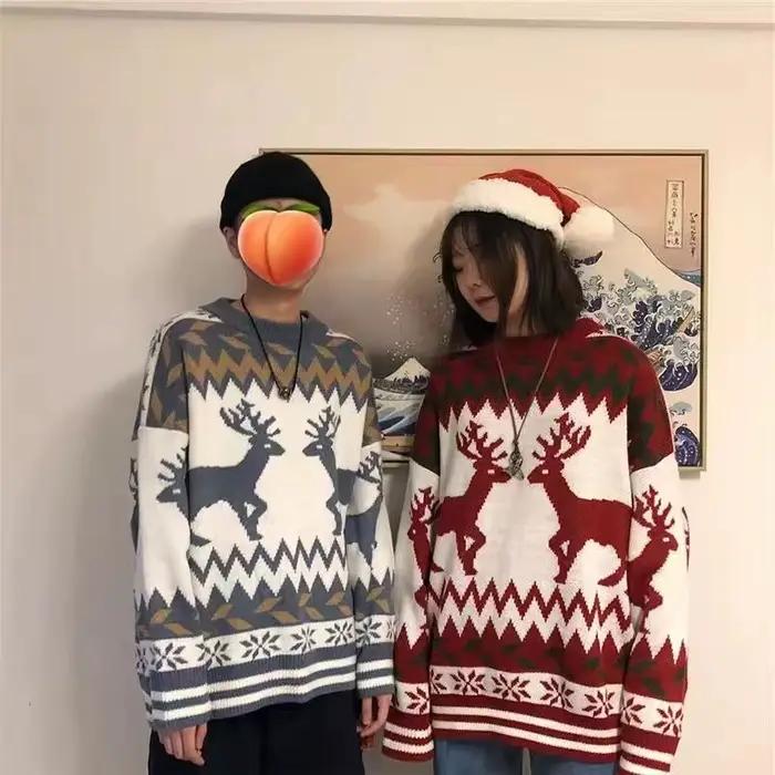 Pull de noël pour Couple