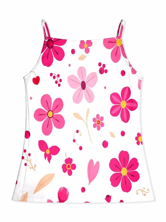Camisole florale douce