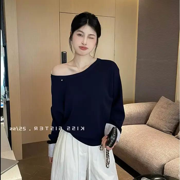 Faux pull deux pièces pour femmes