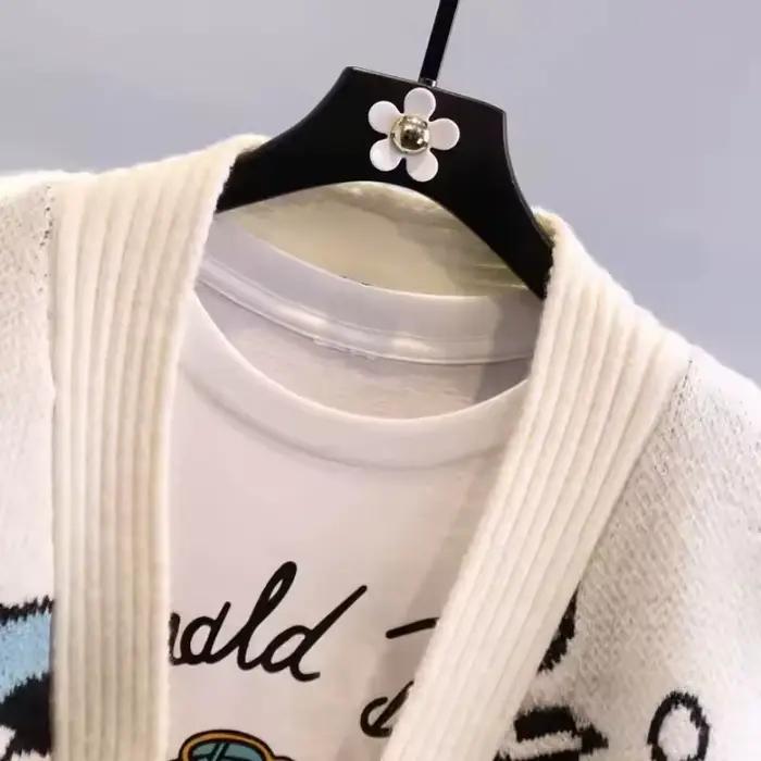 Pull Jacquard Donald Duck Disney pour femmes