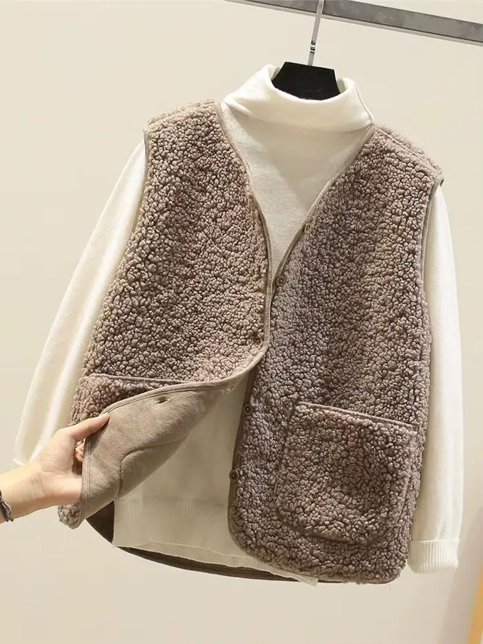 Coréen nouveaux gilets 2025 printemps automne gilet femmes