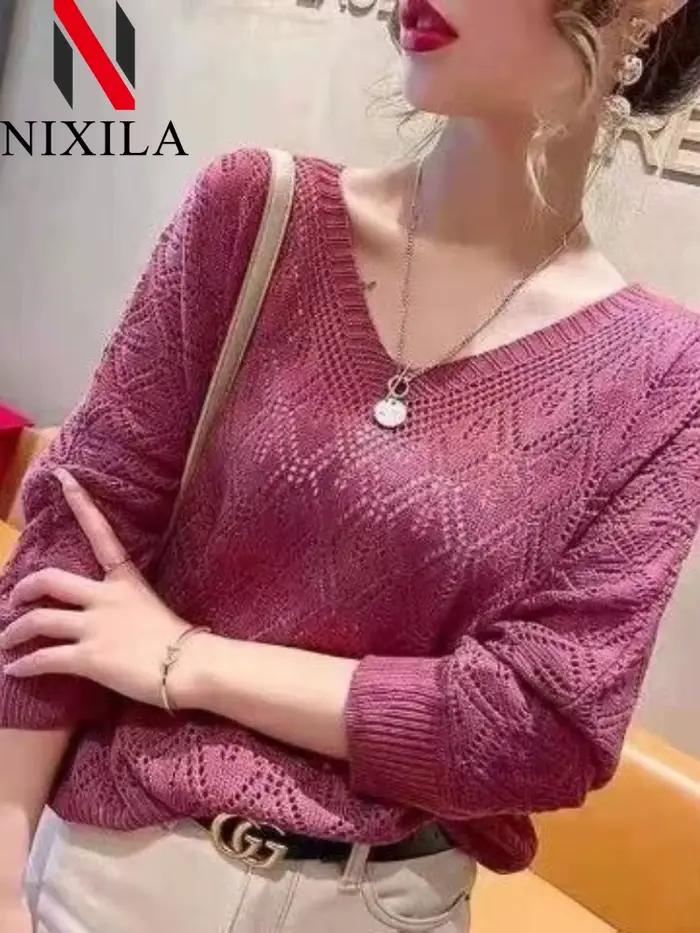 Pull fin et ample pour femme