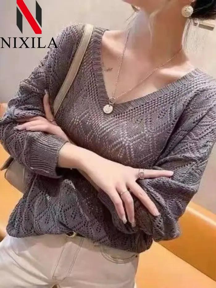 Pull fin et ample pour femme
