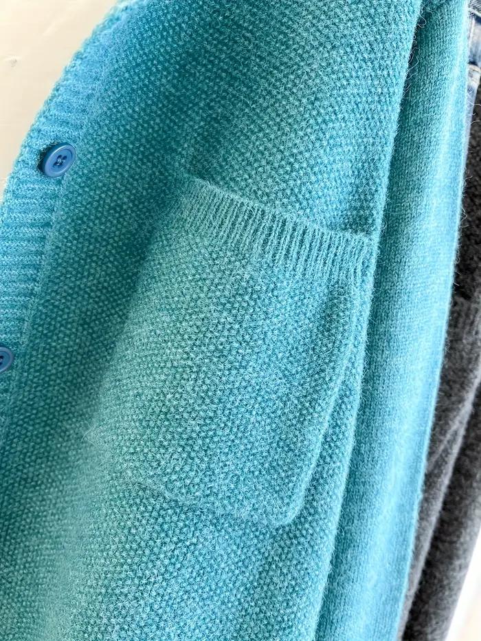 Cardigan à boutons sur le devant