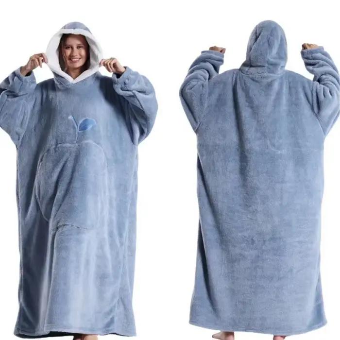 Pull à capuche d'hiver