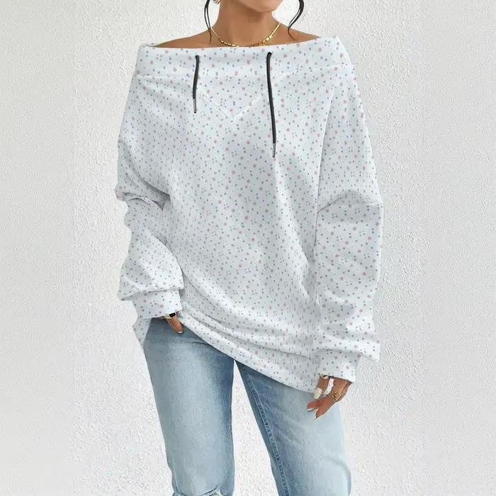 Sweat-shirt Sexy rose vif pour femmes
