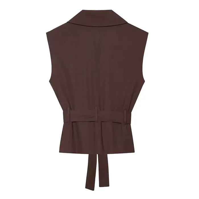 Gilets pour femmes tendance avec ceinture