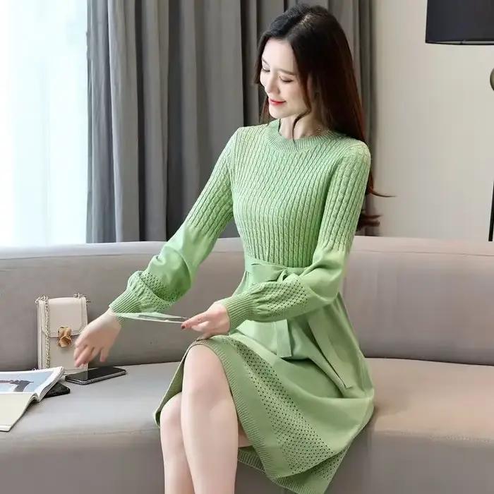 Robe en tricot pour femmes