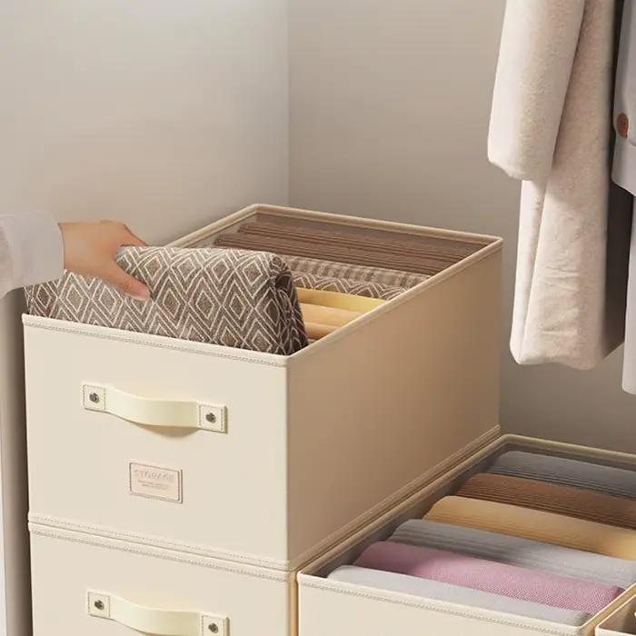 1PC Panier de rangement Oxford pour vêtements et jouets