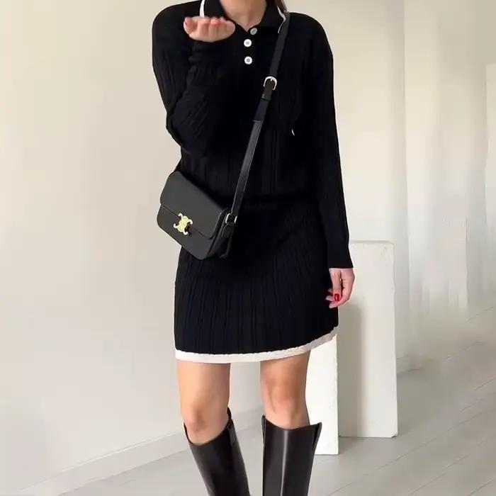 Pull tricoté pour femmes