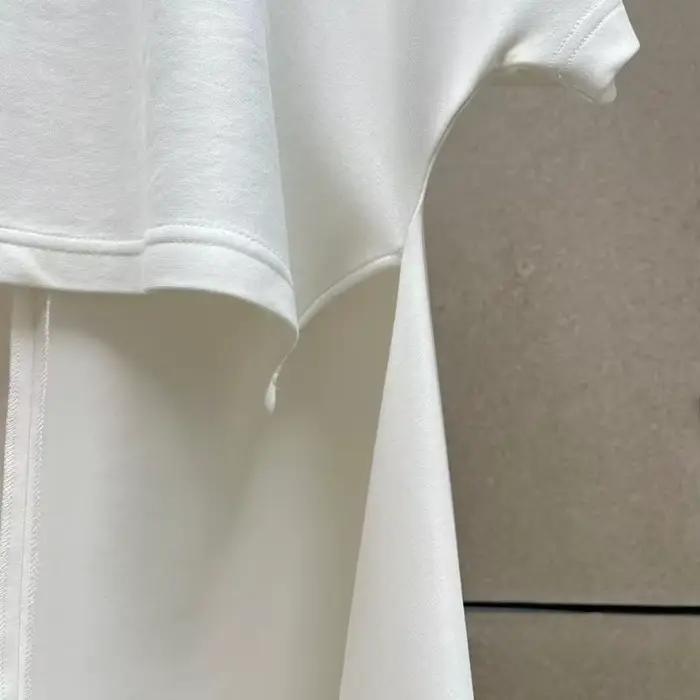 T-shirt à col montant pour femme