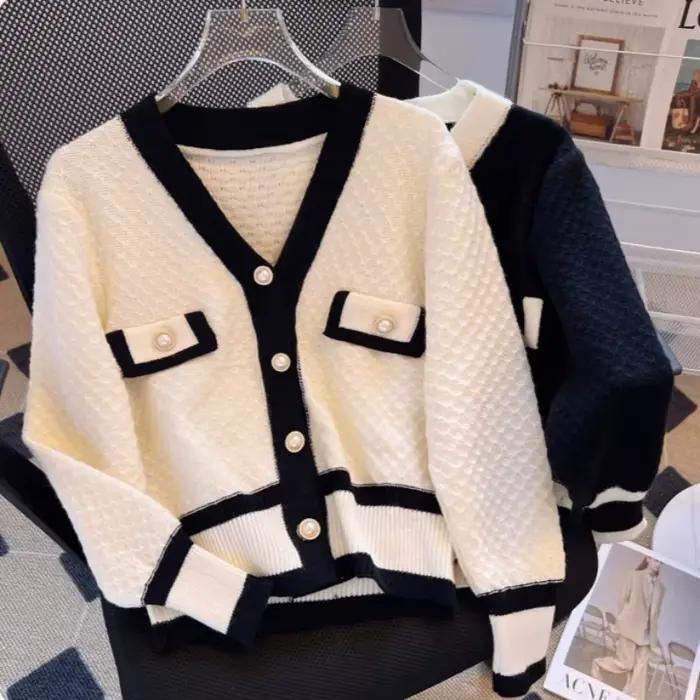 Cardigan en tricot pour femme