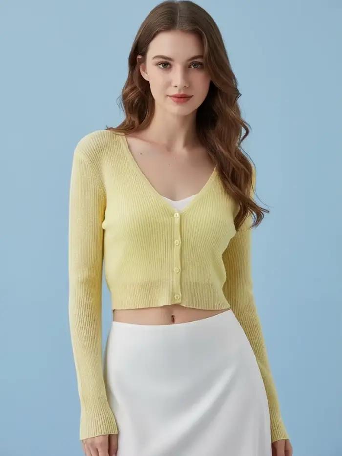 Cardigan coréen pour femme