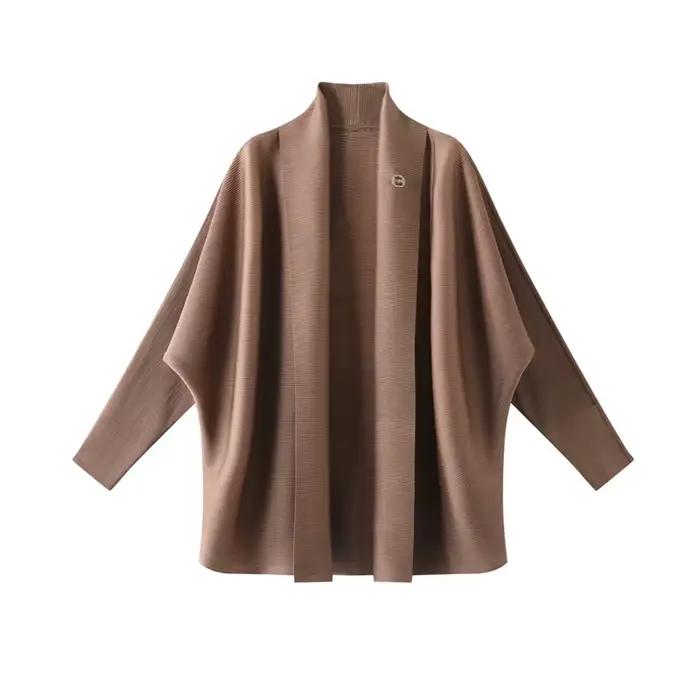 Cardigan plissé Miyake pour femme