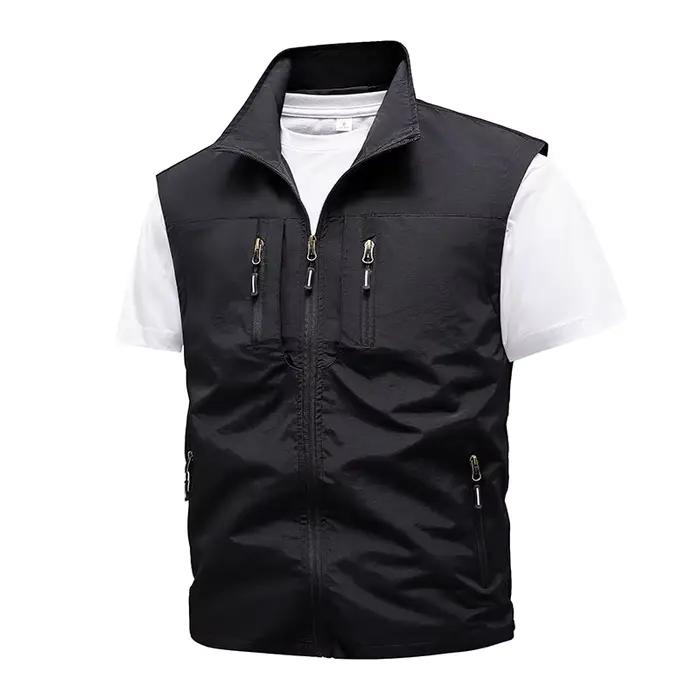 Gilet en nylon multi-poches