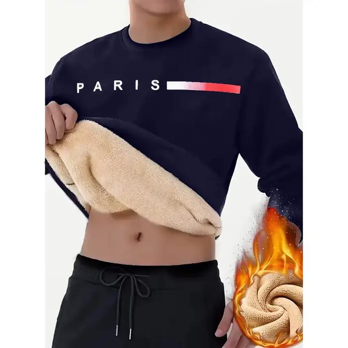 Cachemire col rond homme hiver cachemire épais sous un cachemire chaud