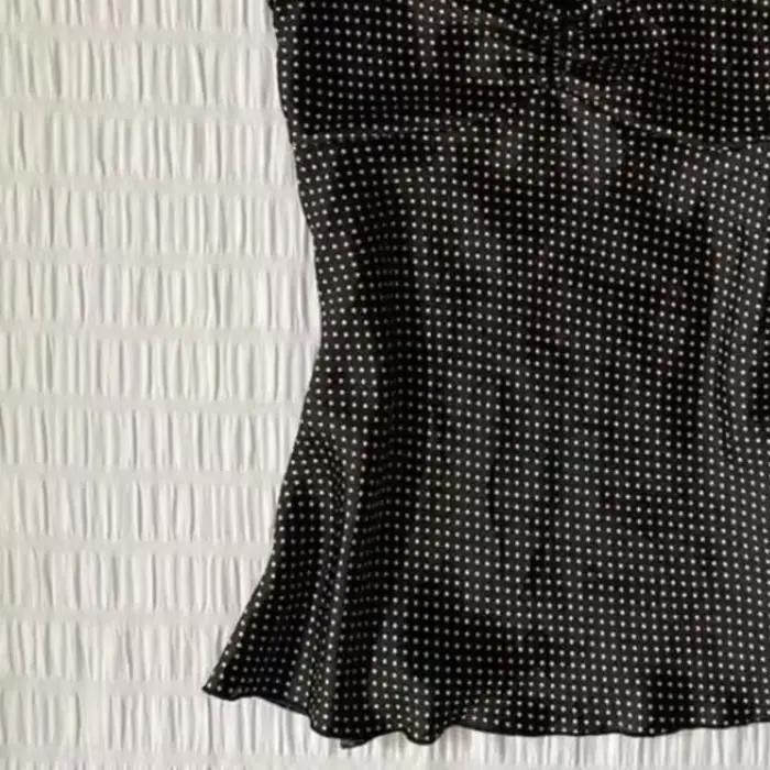 Camisole vintage à pois français pour femmes